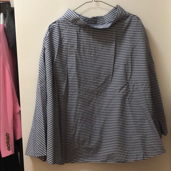 Uniqlo midi strip skirt - Picture 1 of 3